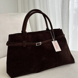 Zella | Luxuriöse Damen-Handtasche aus Wildleder