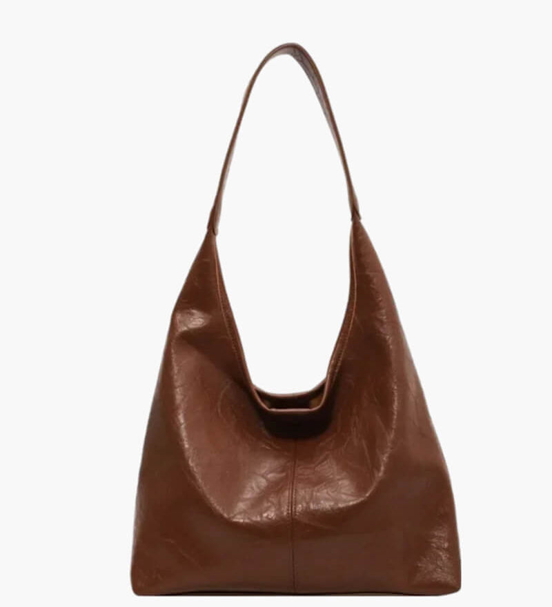 Caroly | Minimalistische Schultertasche aus Kunstleder