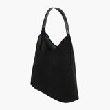 Olga | Minimalistische Schultertasche aus Wildleder