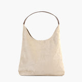 Olga | Minimalistische Schultertasche aus Wildleder