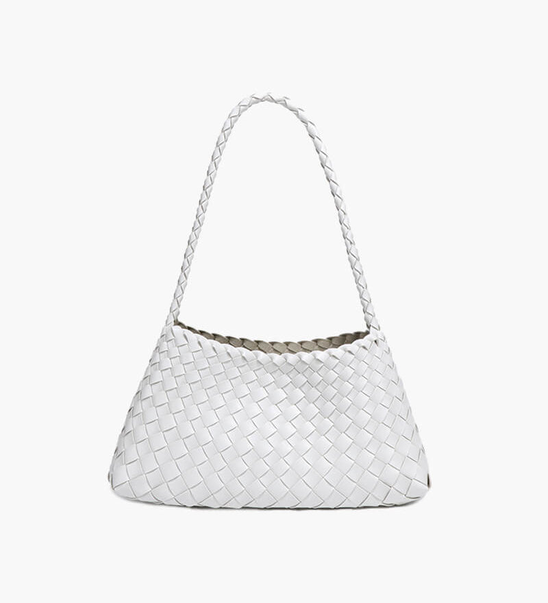 Liese | Schultertasche mit geflochtenem Design