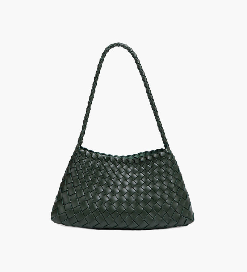 Liese | Schultertasche mit geflochtenem Design