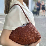 Liese | Schultertasche mit geflochtenem Design