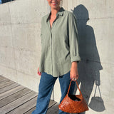 Liese | Schultertasche mit geflochtenem Design