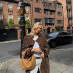 Ella | Wildleder Trenchcoat Zendoo.de