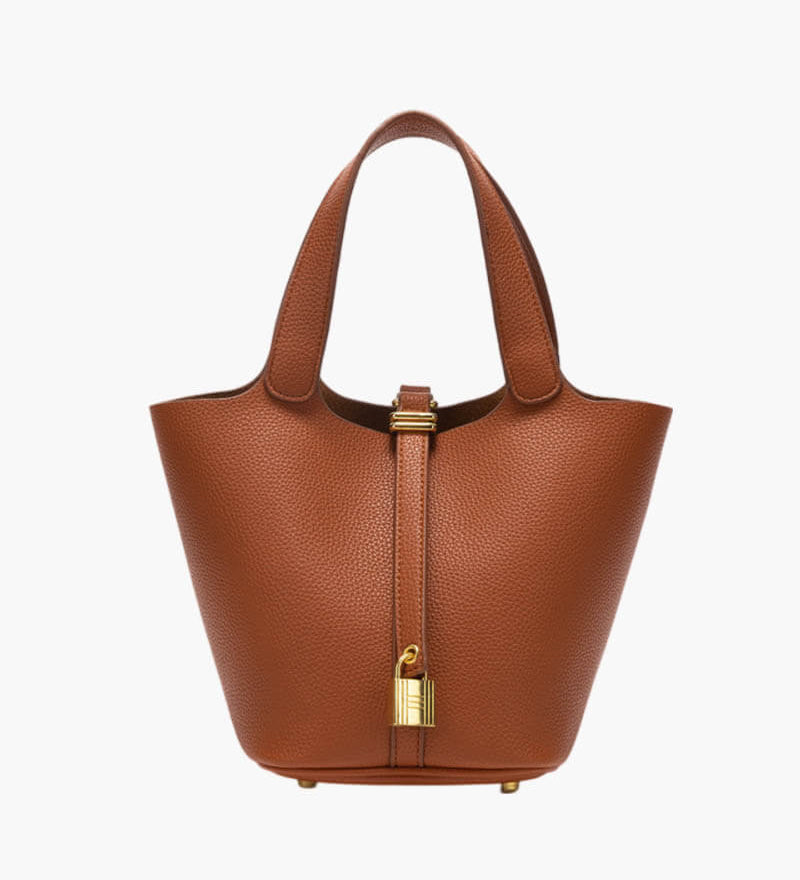 Zelinda | Stilvolle Bucket-Bag aus Kunstleder