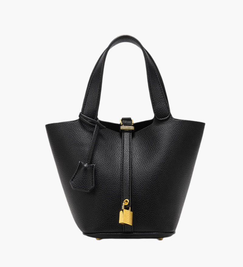 Zelinda | Stilvolle Bucket-Bag aus Kunstleder