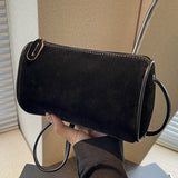 Emily | Elegante Schultertasche aus Wildleder