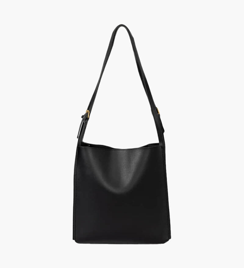 Stella | Minimalistische Schultertasche aus Kunstleder