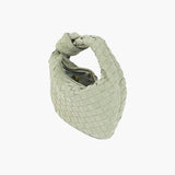 Ilyse | Geflochtene Mini-Tasche aus Wildleder