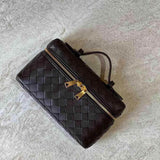 Olivia | Kompakte Umhängetasche aus geflochtenem Kunstleder