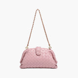 Tessa | Geflochtene Damen-Tasche mit Kettenriemen