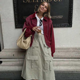 Damen Oversize Jacke – Modische Übergangsjacke im lässigen Streetstyle