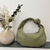 Elicia | Geflochtene Hobo-Tasche mit Knoten-Detail – Stilvoll und einzigartig
