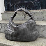 Charlyne | Große geflochtene Hobo-Tasche