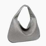 Charlyne | Große geflochtene Hobo-Tasche