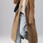 Elena | Suede Trenchcoat Zendoo.de