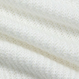 Elise | Racerback Bodycon Geripptes hochgeschlossenes Crop-Top