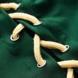 Lucinda | Retro Stil Number 75 Sportliches Crop-Top mit Schnürung hinten