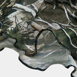 Anna | Off-Shoulder Mesh-Top mit Camouflage-Print & Trompetenärmeln