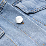 Ava | Oversized Denim-Hemd mit Knopfleiste – Lässiger Allrounder