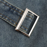 Diana | Cropped Wickeljacke aus Denim – Modern und feminin