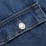 Emma | Taillierte Denim-Jacke – Modern und Vielseitig