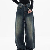 Vintage Baggy Jeans mit Wasch-Effekt – Moderner 90er-Look mit entspannter Passform