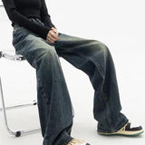 Vintage Baggy Jeans mit Wasch-Effekt – Moderner 90er-Look mit entspannter Passform