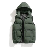 Wattierte Weste mit Kapuze – Komfortable Übergangsweste für Alltag und Outdoor
