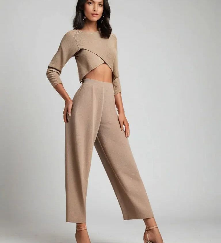 Aira | Dreiteiliges Bequemes Set – Stilvolle Eleganz und Höchster Komfort Zendoo.de