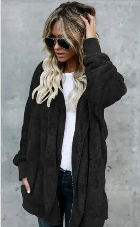 Lia | Warme Teddy Fleecejacke Zendoo.de