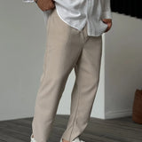 Don | Moderne Hose mit Rippstruktur