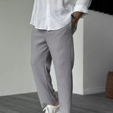 Don | Moderne Hose mit Rippstruktur