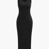 Julia | Lässiges Zweiteiler-Set mit Hoodie & Midi-Kleid