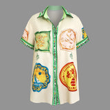 Denise | Elegantes Zweiteiler-Set mit Print-Design