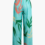 Bailey | Zweiteiler mit Knoten-Top & Bambusprint-Hose