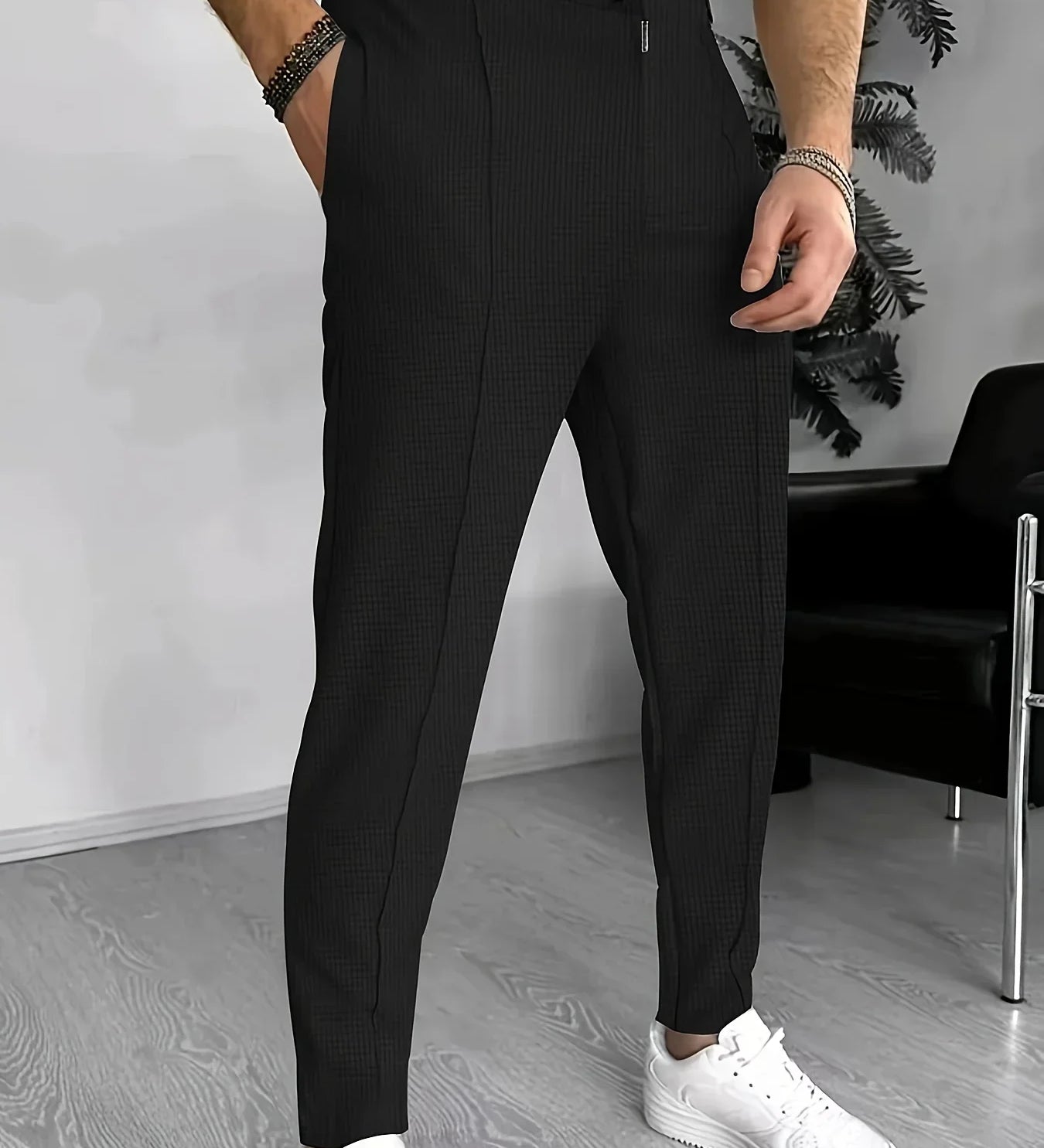 Christoph | Stilvolle karierte Slim-Fit-Hose