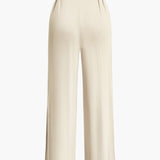 Lara | Elegantes Zweiteiler-Set mit Schleifen-Bandeau & Weitbein-Hose