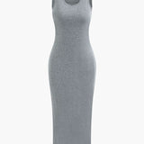 Julia | Lässiges Zweiteiler-Set mit Hoodie & Midi-Kleid