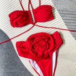 ROBINE | Bikini Mit Neckholder Und Blumendetail Zendoo.de
