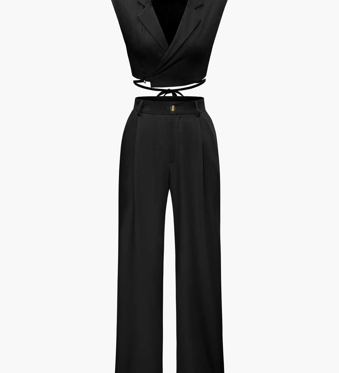 Mira | Elegantes Zweiteiler-Set mit Cropped-Top