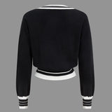 Ariella | Stilvolles Strick-Zweiteiler-Set mit Cropped-Cardigan & Weitbein-Hose