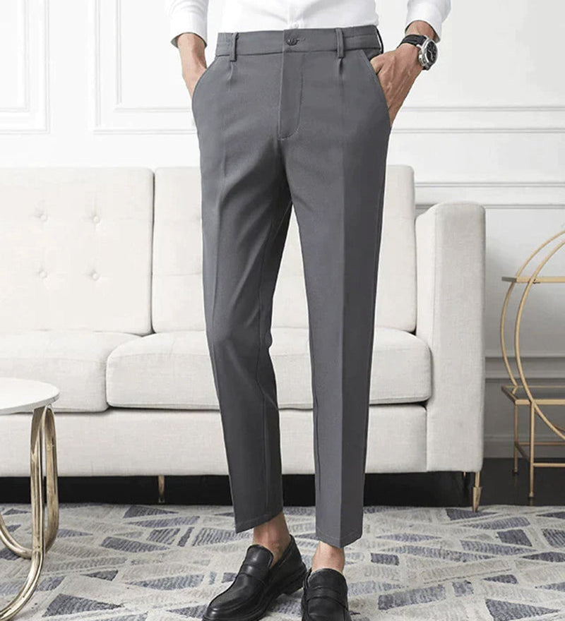 Walker | Hoch taillierte Slim Fit Business-Hose
