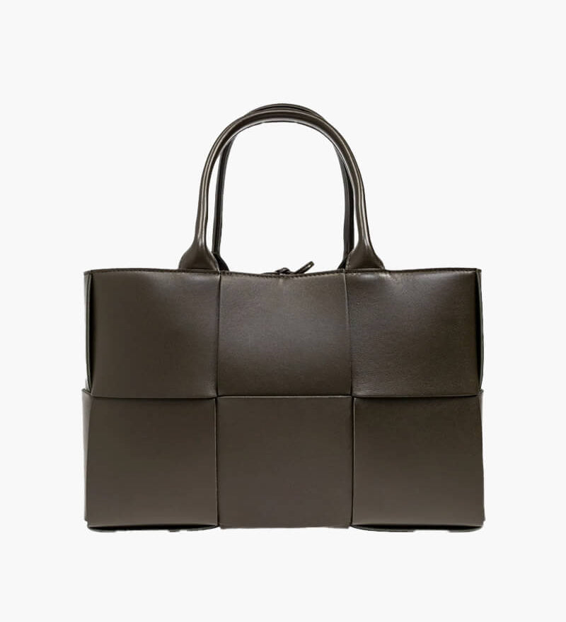 Alicia | Gewebte Lederhandtasche mit modernem Design