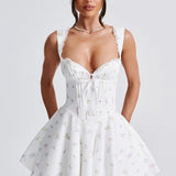 Alessia | Minikleid - Buntes Blumenprint Zendoo.de