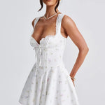 Alessia | Minikleid - Buntes Blumenprint Zendoo.de