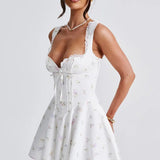 Alessia | Minikleid - Buntes Blumenprint Zendoo.de