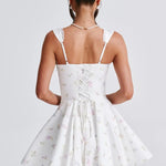 Alessia | Minikleid - Buntes Blumenprint Zendoo.de