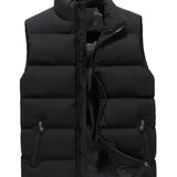 Anthony | Körperwärmer Herren-Steppweste mit Reißverschlusstaschen